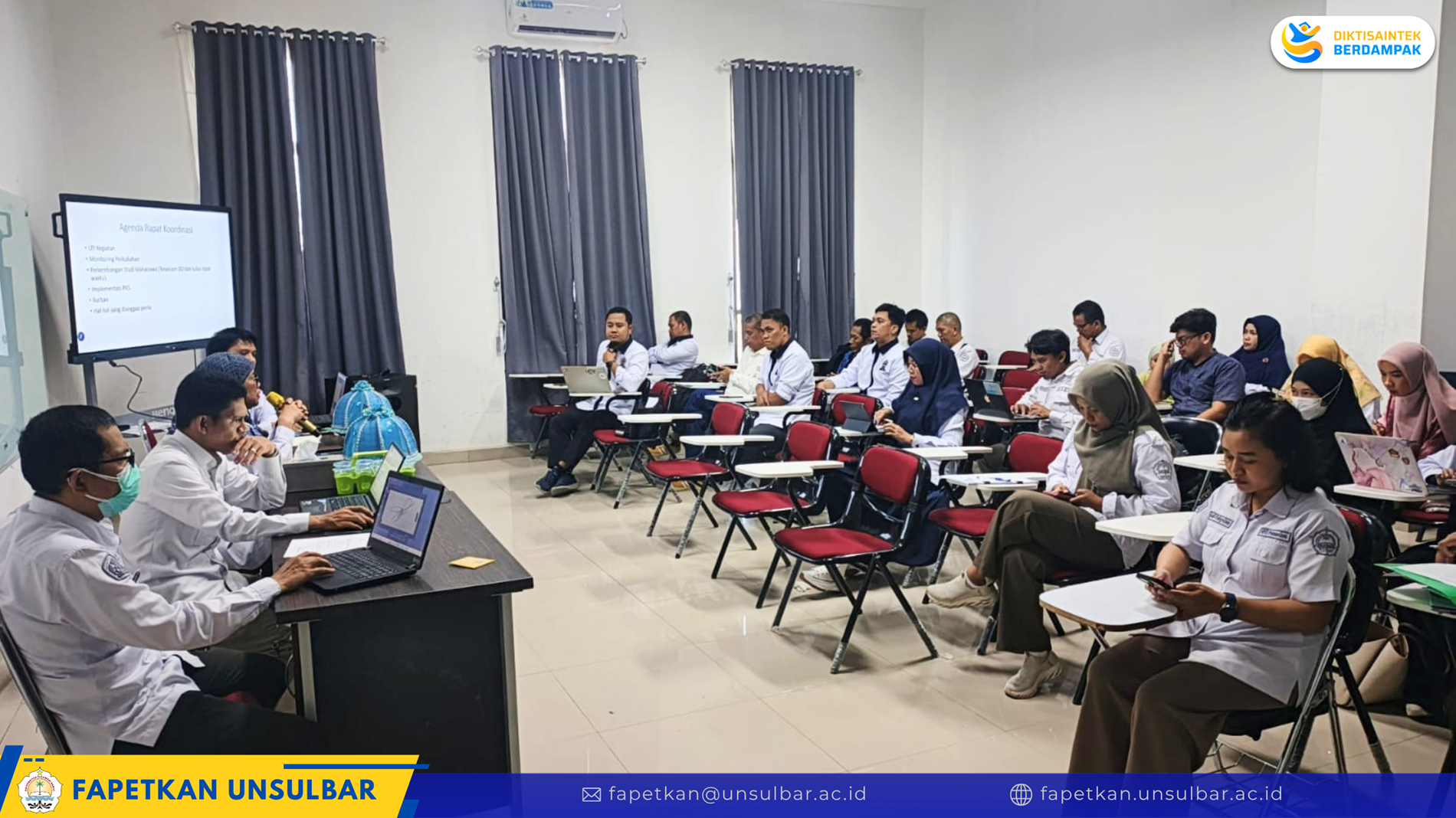 Rapat Koordinasi Fakultas Peternakan dan Perikanan September 2026, Perkuat Sinergi Menuju Akreditasi Unggul