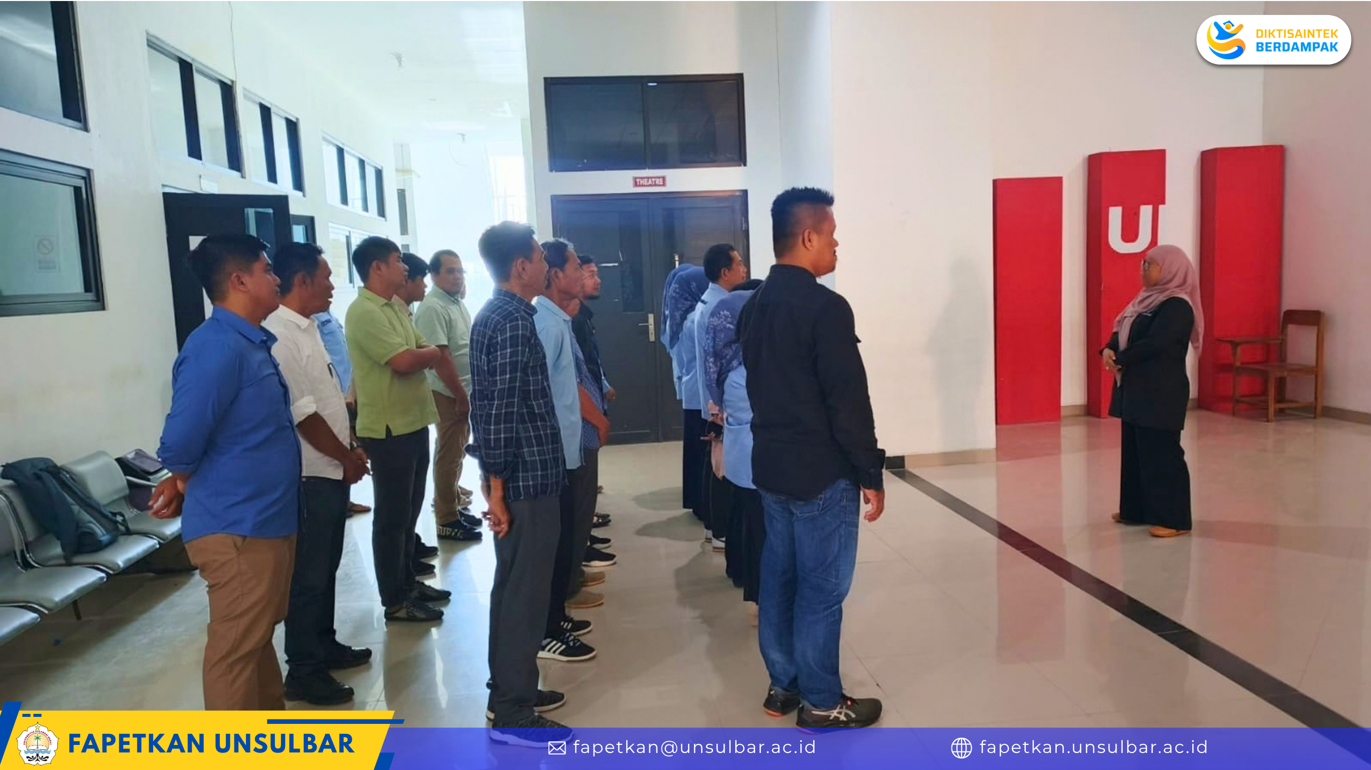 DEKAN FAPETKAN BERI ARAHAN DALAM APEL PAGI TENAGA KEPENDIDIKAN