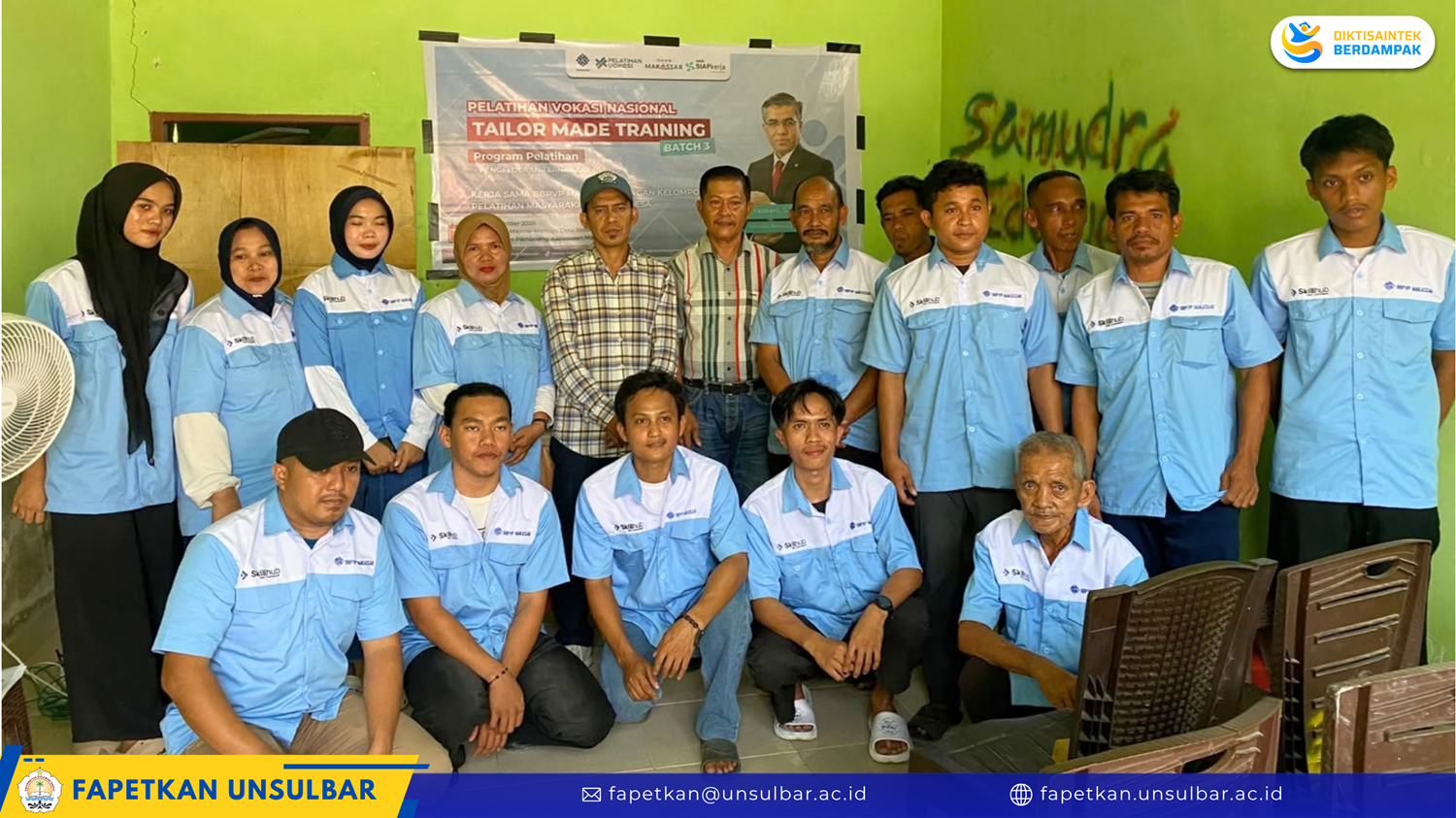 UNSUR PIMPINAN FAPETKAN HADIRI KEGIATAN PELATIHAN VOKASI NASIONAL