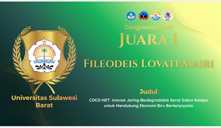 Mahasiswa Akuakultur Torehkan Prestasi Nasional, Raih Juara 1 KTI dan Poster Agromaritim