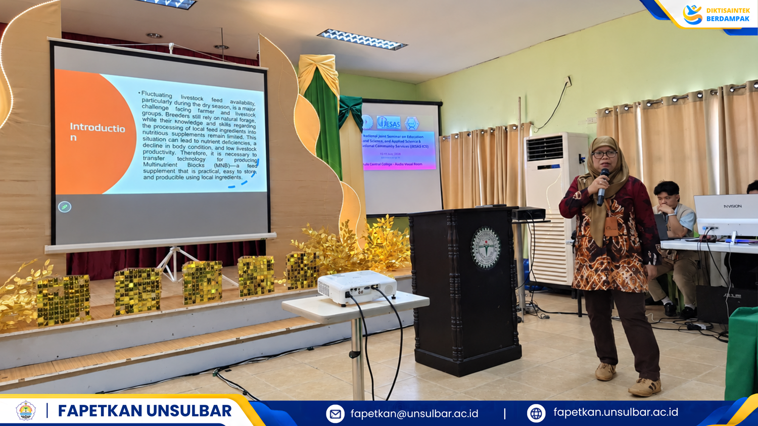 FAPETKAN Unsulbar, Perkuat Kolaborasi Akademik melalui Forum Internasional IJESAS 2026 dan ICS di Filipina