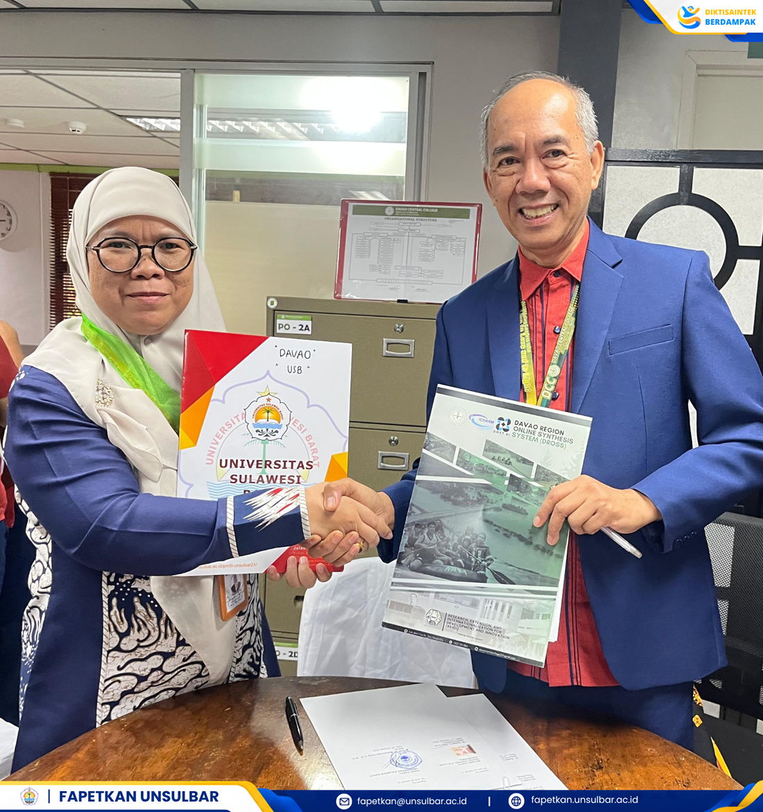 FAPETKAN Unsulbar, Perkuat Kolaborasi Akademik melalui Forum Internasional IJESAS 2026 dan ICS di Filipina