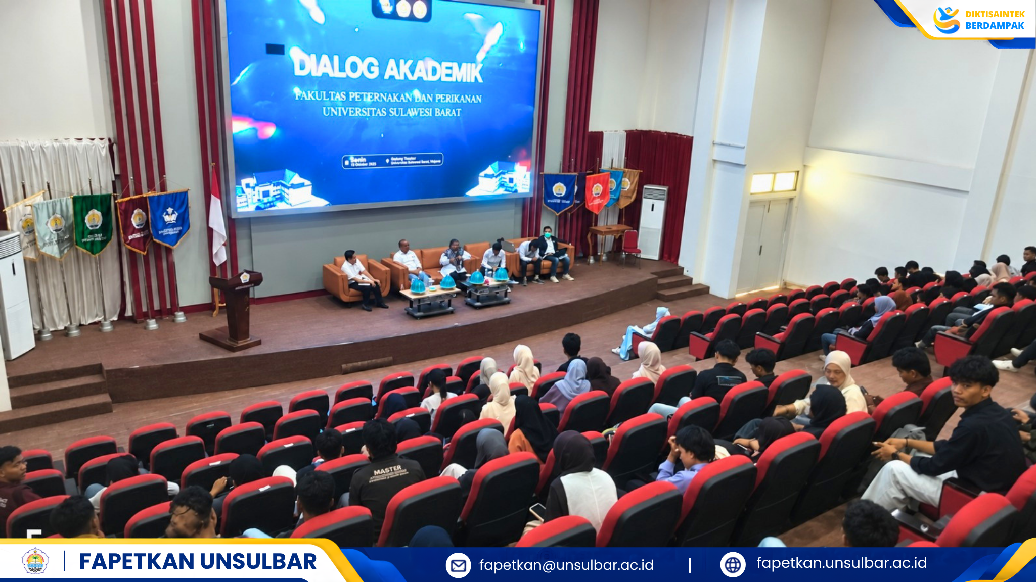 Fapetkan Unsulbar Gelar Dialog Akademik, Serap Aspirasi Mahasiswa dan Dorong Percepatan Studi