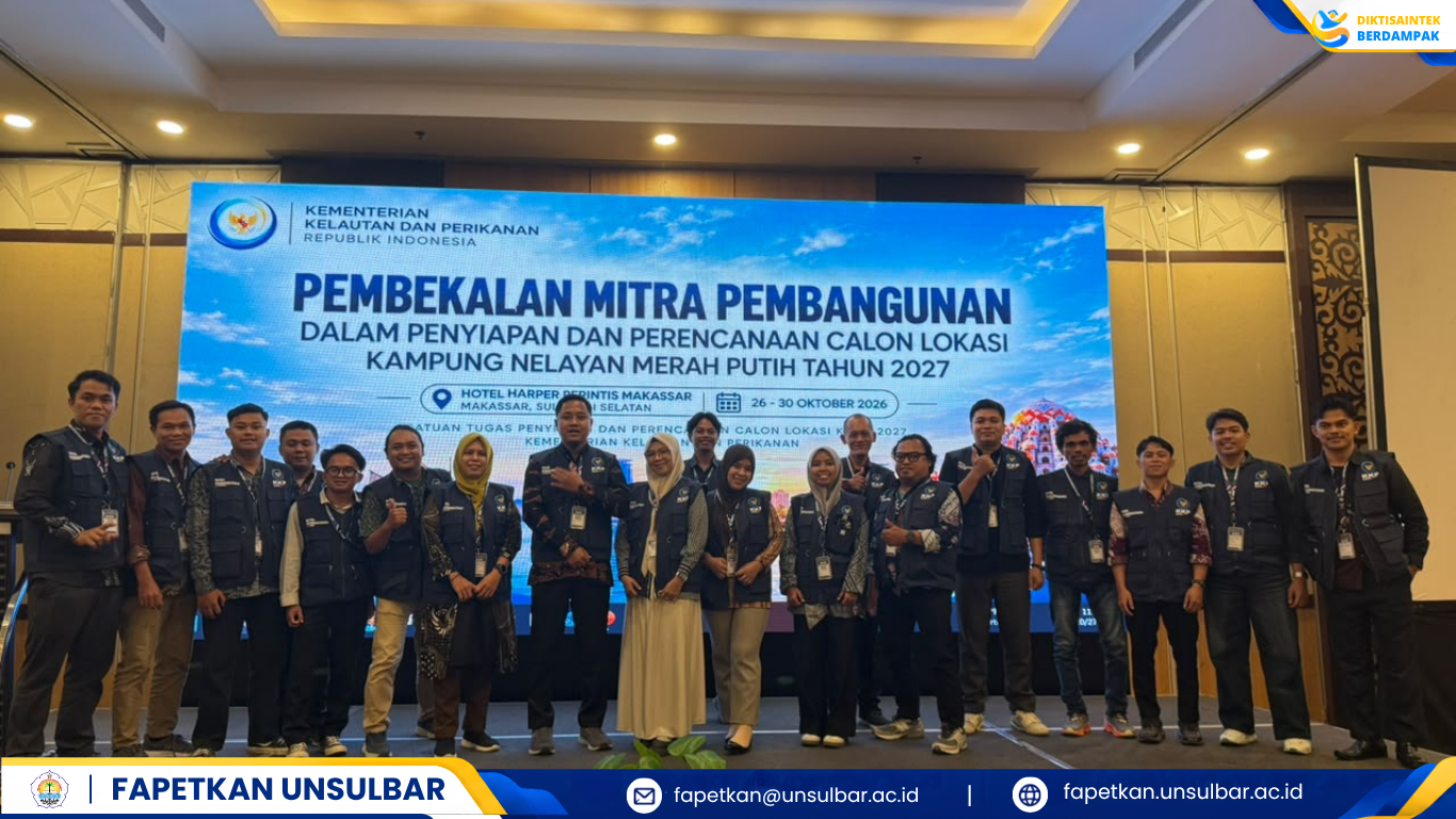 Foto Bersama Dosen Fapetkan  menggelar Pembekalan Mitra Pembangunan dan Pelatihan Tim Penilai