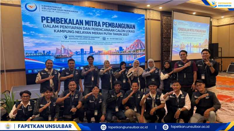 Wujudkan Asta Cita di Kawasan Pesisir, 21 Delegasi Fapetkan Unsulbar Ikuti Pelatihan Tim Penilai KNMP 2027